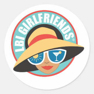 Redonda Pegatina redondo LBIG