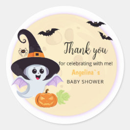 Redonda Pegatina Ronda clásica Ducha bebé.