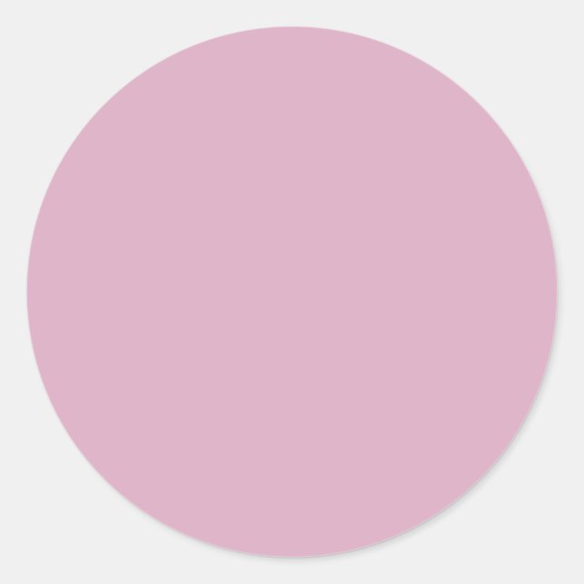 Redonda Pegatina rosa de la lavadora cúpula (Anverso)