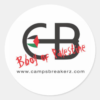 Redonda Pegatina Round Camps Breakerz