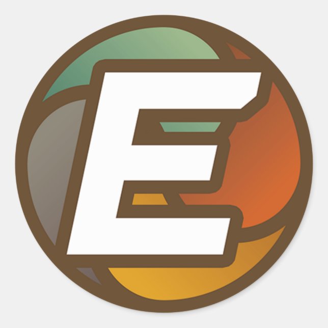 Redonda Pegatina RPG de E.Lite (Anverso)