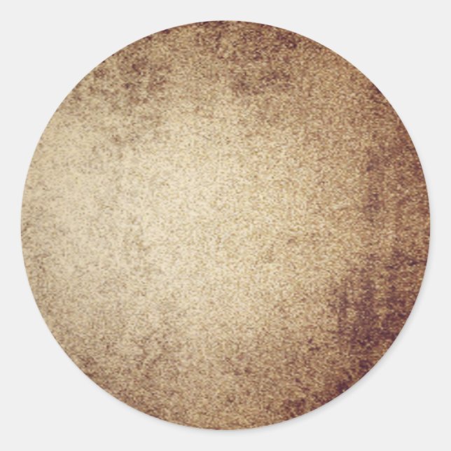 Redonda Pegatina Rustic Stone (Anverso)