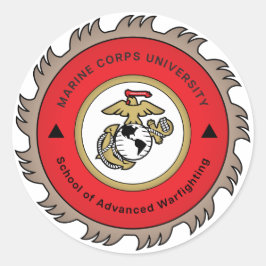 Redonda PEGATINA SAW Ver 2