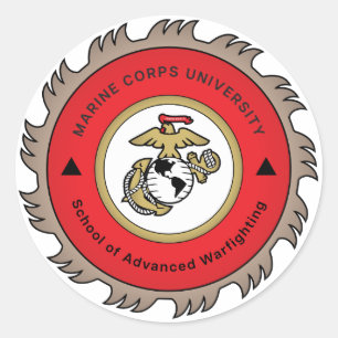 Redonda PEGATINA SAW Ver 2