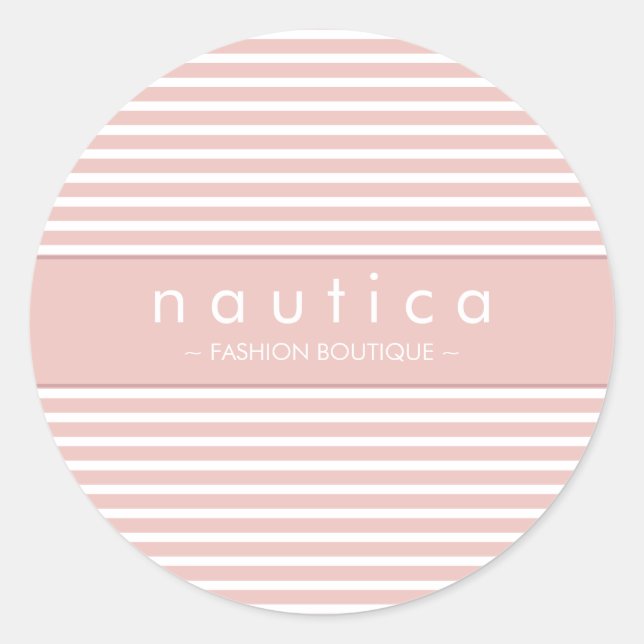 Redonda PEGATINA SEAL: 9 a raya náutica (Anverso)