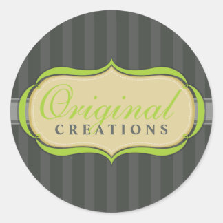 Redonda PEGATINA SEAL :: elegante extravagante 12