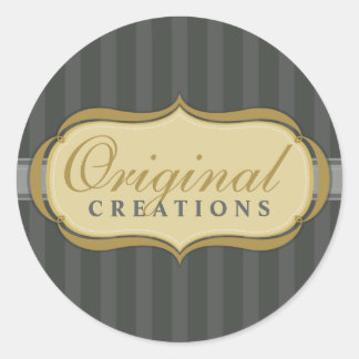 Redonda PEGATINA SEAL :: elegante extravagante 13