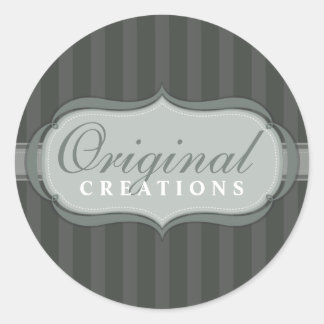 Redonda PEGATINA SEAL :: elegante extravagante 3