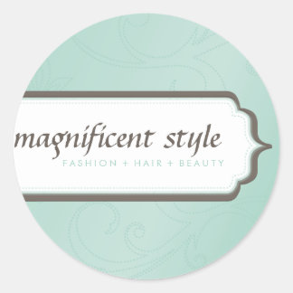 Redonda PEGATINA SEAL :: elegante magnificencia 2