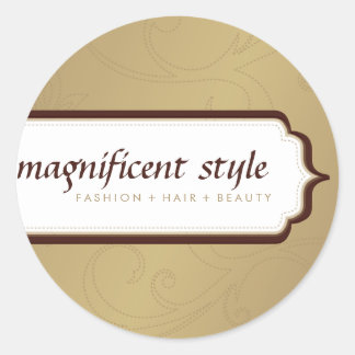 Redonda PEGATINA SEAL :: elegante magnificencia 7