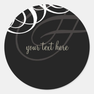 Redonda PEGATINA SEAL :: Voz de diseñador 15