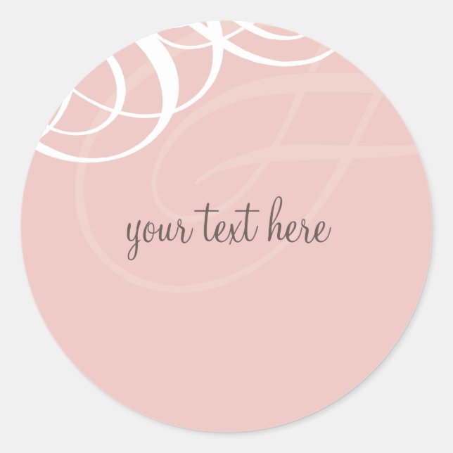 Redonda PEGATINA SEAL :: Voz de diseñador 9 (Anverso)