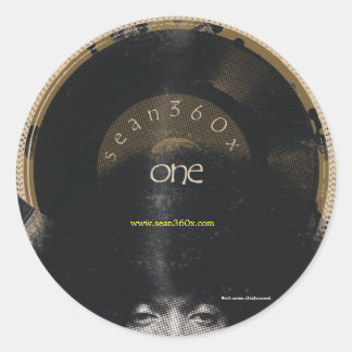 Redonda Pegatina sean360x 360°