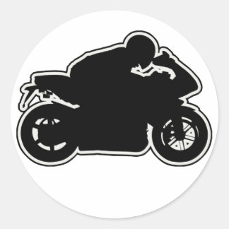 Redonda Pegatina sencillo de MotoVlog