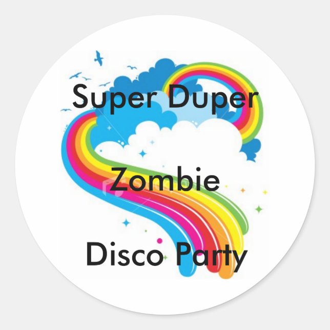 Redonda Pegatina sin título (Anverso)