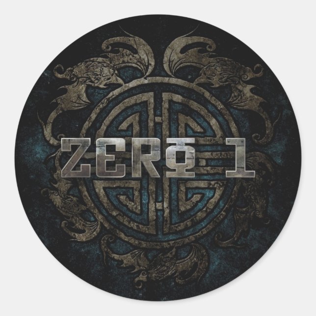 Redonda Pegatina sin título (Anverso)