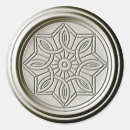 Redonda Pegatina Snostar