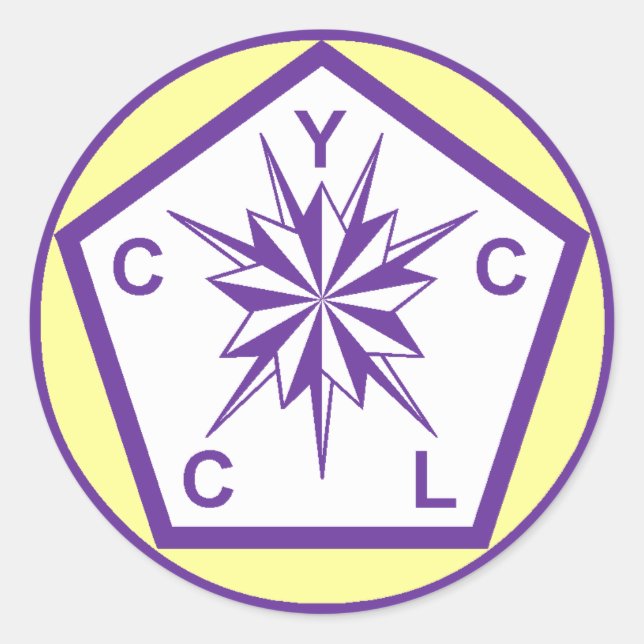 Redonda Pegatina soberano de la universidad del rito de (Anverso)