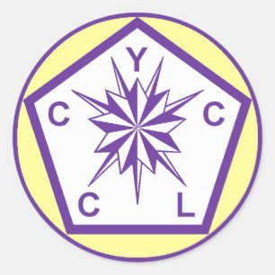 Redonda Pegatina soberano de la universidad del rito de