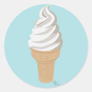 Redonda Pegatina suave