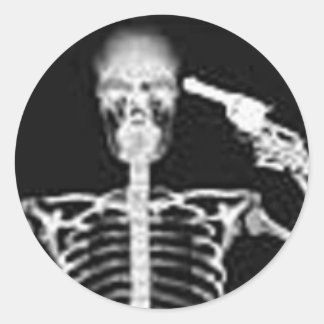 Redonda Pegatina suicida