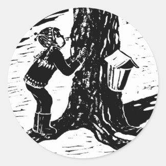 Redonda Pegatina Sweet Sap