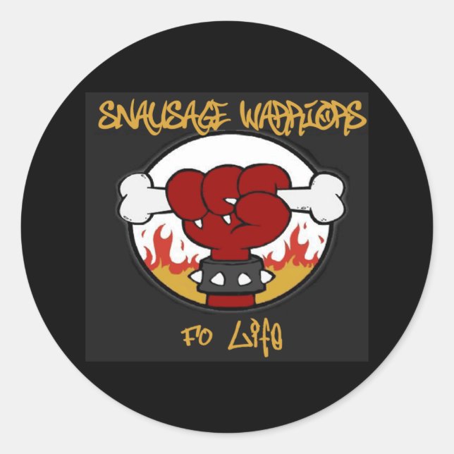 REDONDA PEGATINA SWFL (Anverso)