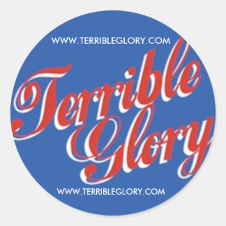 Redonda Pegatina TG estampado