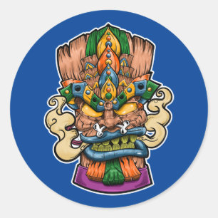 REDONDA PEGATINA TOTEM