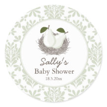 Pegatina Twin Pear Nest