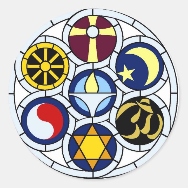 REDONDA PEGATINA U (Anverso)