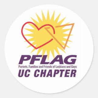 Redonda Pegatina UC PFLAG