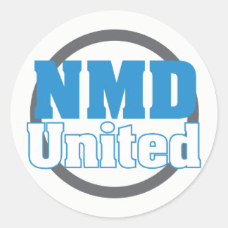 Redonda Pegatina Unido de NMD