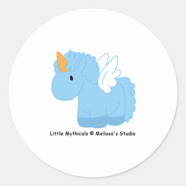 Redonda Pegatina Unipeg (Anverso)