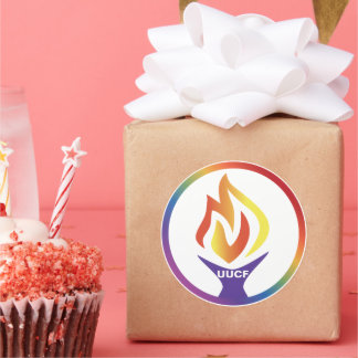 Redonda Pegatina UUCF