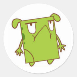 Redonda PEGATINA verde VIPKID