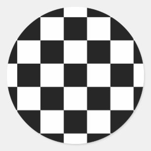 Redonda Pegatina verificado