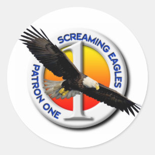 Redonda PEGATINA VP-1 (pequeño)