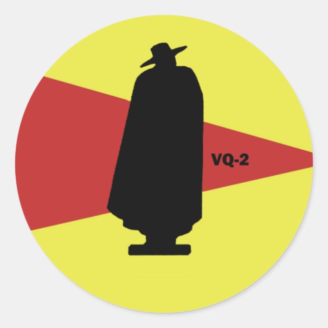 Redonda Pegatina VQ2 (Anverso)
