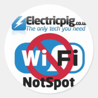 Pegatina Wi-Fi NotSpot
