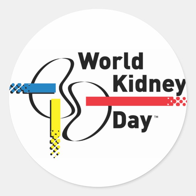 Redonda Pegatina WKD (Anverso)