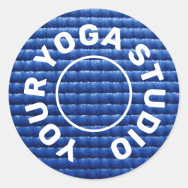Redonda Pegatina Yoga Mat