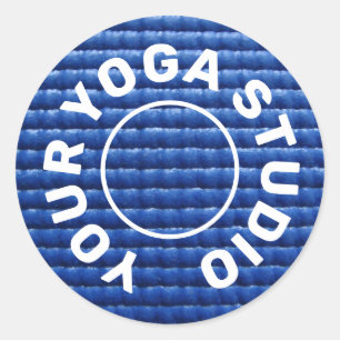 Redonda Pegatina Yoga Mat