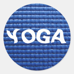 Redonda Pegatina Yoga Mat