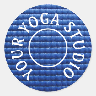Redonda Pegatina Yoga Mat