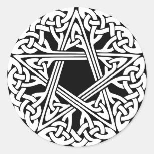 Redonda Pentastar Pegatina