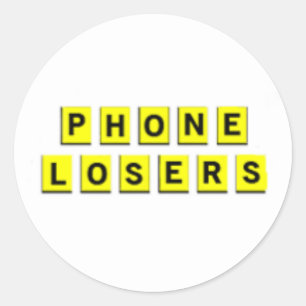 Redonda Perdedores de la galleta del pegatina de América