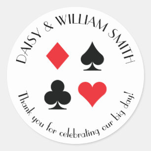 Redonda Personalizado de temas de Las Vegas Pegatina de te