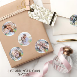 Redonda Personalizado divertido Pegatina de burbujas