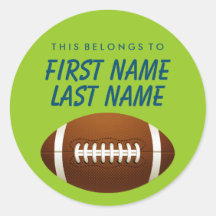 Personalizado Esto Pertenece Al Pegatina - Fútbol